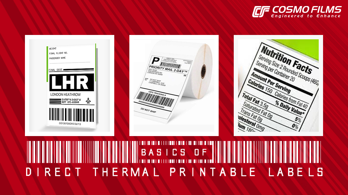 Principes de base des étiquettes imprimables thermiques directes
